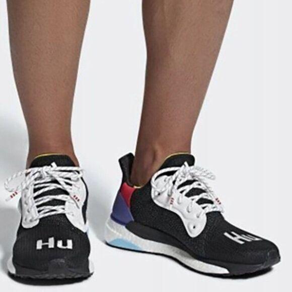 NEW Adidas Pharrell Williams Men's Solar Hu Glide M BB8041 Sneakers Size 8.5 US - Picture 1 of 7